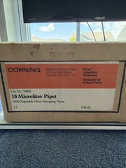 Case Of 1000 Corning 10 Microliter Micro-sampling Pipets
