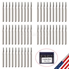 SUPÉR Carbides FG701, Friction Grip, Made in China 100 burs