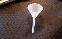 Unbranded Polypropylene 65mm Analytical Funnel with Standard Stem, 14676
