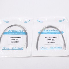 Dental Orthodontic Arch Wire Round Stainless Steel 12/14/16/18/20 Upper/Lower