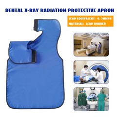 Adult Dental Lead X-Ray Apron w/ High Collar 0.5mmPb Medical Grade Lightweight