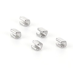 AZDENT Dental Orthodontic Universal Crimpable Hooks Split Stops 10Pcs/Pack