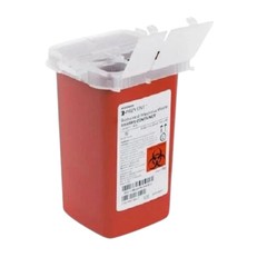 Sharps Container Biohazard 4(Each) Infectious Waste 1-Quart Needle Disposal