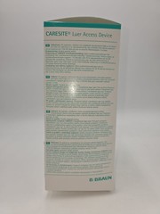 100 Braun CARESITE Positive Displacement Needleless Connectors Sealed Sterile