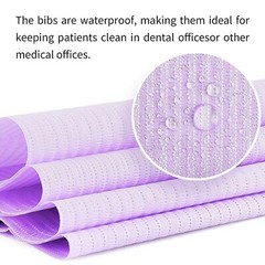 500pcs Disposable Dental Bibs 3-Ply 13″x18″ Waterproof Medical Tattoo Towel