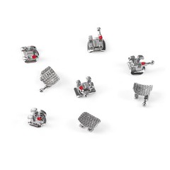 1 Pack Dental Orthodontic Brackets Braces Mini Roth 0.022 3hook 20Pcs/Pack