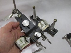 NICE USED SEMI ADJUSTABLE SPECIAL DENTAL ARTICULATOR “ESCUDO” MADE IN ARGENTINA