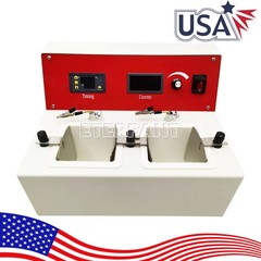 Dental Lab Electrolytic Polisher With Two electrolytic Cells/Positive Swing US