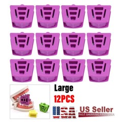 12X Large Adult Autoclave Silicone Mouth Props Bite Block Dental Autoclave US