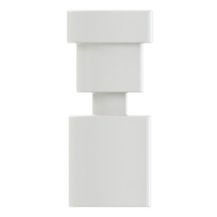 1pcs Dental RBM Root Shaped Compressive 15° Bendable Fixture One Piece