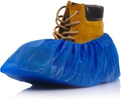 Heavy Duty Disposable Shoe Covers, Extra Large 6.7×17.7 In, Thick 0.3 Oz, Wat…
