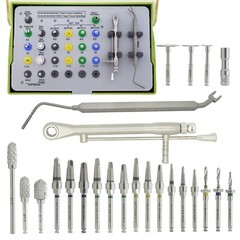 ESSET Implant Surgical Kit Osstem Easy Split Expansion Drills Crest Remover Saws