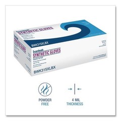 Boardwalk Powder-Free X-Large, 4 mil Thick, 9.5″ Long, 100/Box, 10 Boxes/Carton