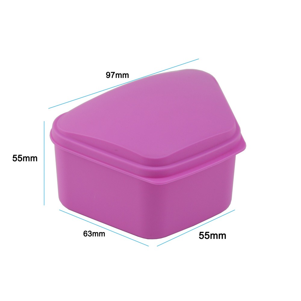 Dental Denture box case carrier assorted color Top Quality Money back guarantee