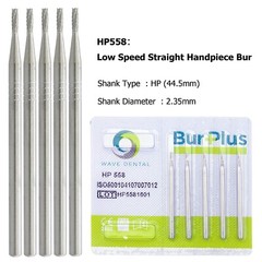 US Wave Dental Carbide Surgical Burs For Low Speed Straight Handpiece HP 44.5mm