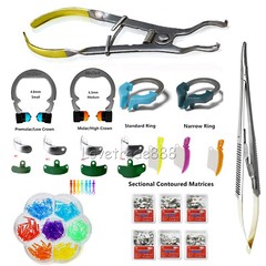 Dental Matrix Bands Ring Sectional Matrice Clamp Fit Garrison Palodent V3System