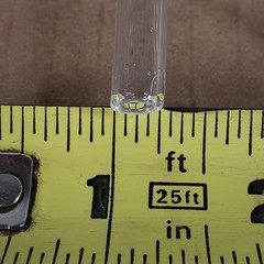 Unbranded Glass Micro Gas Bubbler System 1/4″ Straight Tube Inlet ~7″ Tall