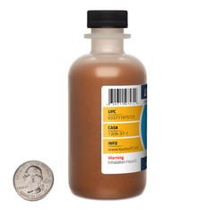 Iron Oxide Red Magnetic / 3 Oz Bottle / 99% USP Food Grade / 44 Micron Powder