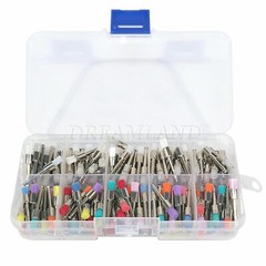200Pcs/Box Dental Nylon Materials Closure Flat Polishing Prophylaxis Brushes USA