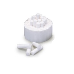 2000 pcs High Quality dental cotton rolls #2 Medium size 1-1/2 x 3/8 inch