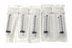 20 BD Luer-Lok Tip 309695 Control Syringe Single Use 10 mL New Sealed 8-2028 Exp