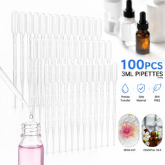 3ML Transfer Pipettes Disposable Plastic Droppers 100 200 500PCS for Resin