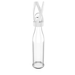 1000Pcs 250uL Clear Glass Micro Inserts+Plastic Spring for for 2mL 9-425 Vials