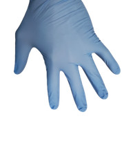 100 Count✔ AirSoft900 Blue Nitrile Exam Gloves Powder Free, Medium, Large, XL