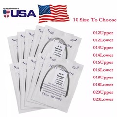 Dental Super Elastic Niti Round Arch Wires Archwire for Bracket Brace Alambre DL