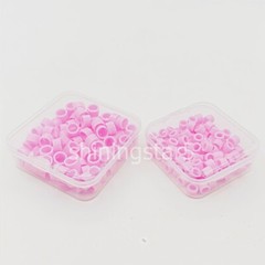 100 Pcs/Box Dental Instrument Hygienist Silicone Color Code Rings Bands Circle