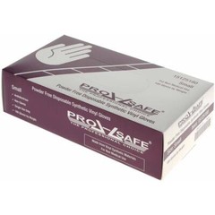 1,000 Count Synthetic 3 mil Vinyl Gloves, Size Small, Blue (10 boxes of 100)
