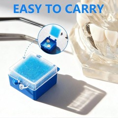 100 Count Dental Crown and Bridge Pillow Case with Secure Clasp