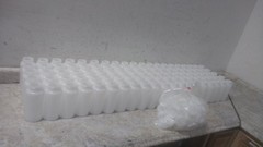 SP Bel-Art 10625-9007 100 Pk 16.9 Fl Oz 500mL Capacity HDPE Bottle