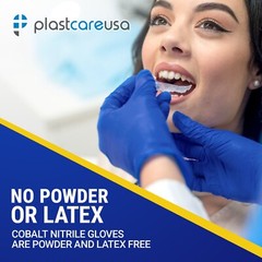 100 Nitrile Disposable Medical Exam Gloves 3.5 Mil. (Vinyl, Latex, Powder Free)