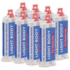 8X Dental Light Body Fast Rapid Set Dental Impression Material 50mL VPS PVS USA
