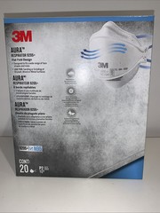New 3M Aura N95 Particulate Respirator 9205PP-20-DC, N95 Masks, 60 Masks BNIB