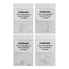 10Pc/Pack ETERFANT Dental Ortho Anterior Teeth Torque Springs Small/Medium/Large