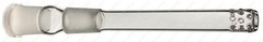 18mm MALE to 18mm FEMALE (19mm to 19mm) Swiss Fission Holey Glass Downstem 2-7.5