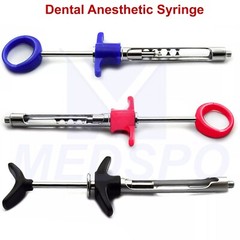 Dental Cartridge Anesthesia Injection Self Aspirating Anesthetic Syringe Dentist
