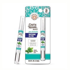 GuruNanda Teeth Whitening Pen,(0.06 fl oz)-20 0.06 Fl Oz (Pack of 1), White