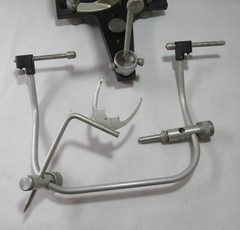 NICE USED SEMI ADJUSTABLE SPECIAL DENTAL ARTICULATOR “ESCUDO” MADE IN ARGENTINA