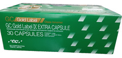 GC Gold Label 9 Extra Capsules Pack Of 30 A2 Fluoride Releasing GIC