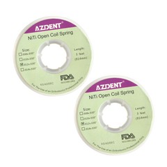 1 Roll AZDENT Dental Orthodontic NITI Open Coil Springs 012*030″ 914mm SALE