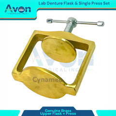 2 Pack | Single Denture Flask Press + Upper Flask – Lab Dental Partial Work
