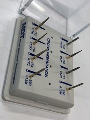 MDT Dental 1xCrown Preparation Kit#1 8xFG Diamond Burs & autoclavable