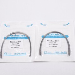 Dental Orthodontic Arch Wire Round Stainless Steel 12/14/16/18/20 Upper/Lower