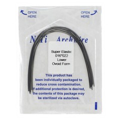 arcos de ortodoncia Orthodontic Arch Wire NiTi Stainless Steel Acero Inoxidable