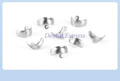 50Pcs Dental Metal Matrices Sectional Contoured Molar Matrix Refill Soft Band