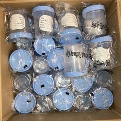 20 Sterile Individual Specimen Containers Single-Use Urine Cups Screw Lid 4 oz