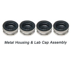US Color Coded Retention Cap Inserts 0.8/1.2/2.4lbs for Locator Overdenture 4Pcs